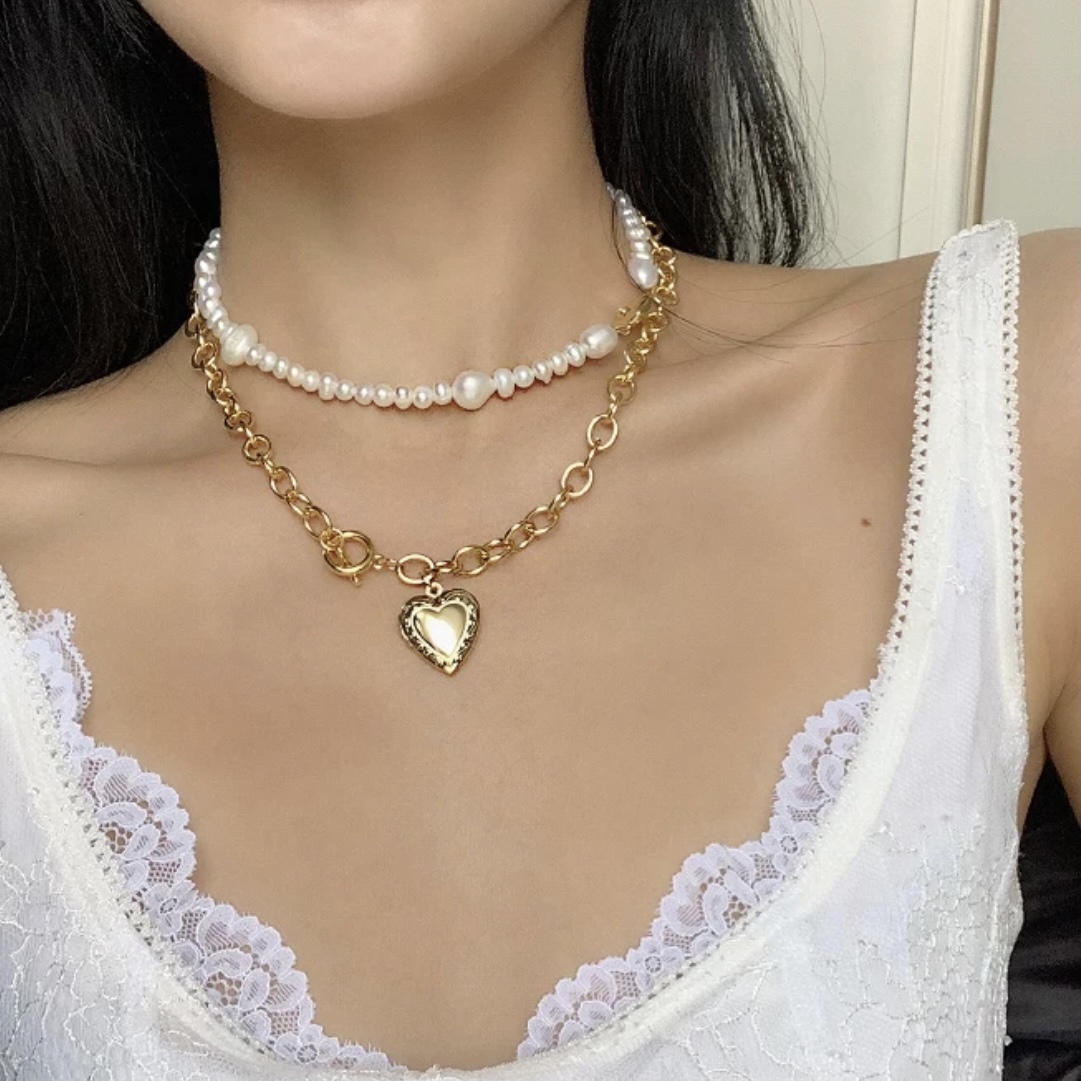 Florence Locket Necklace - Jesleque
